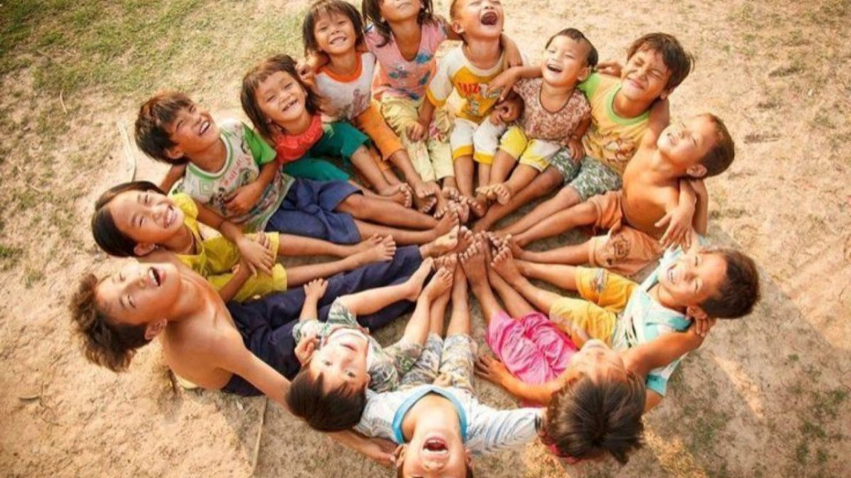 Необычная групповая фотосессия