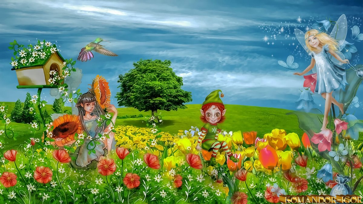 Страна эльфов анимация