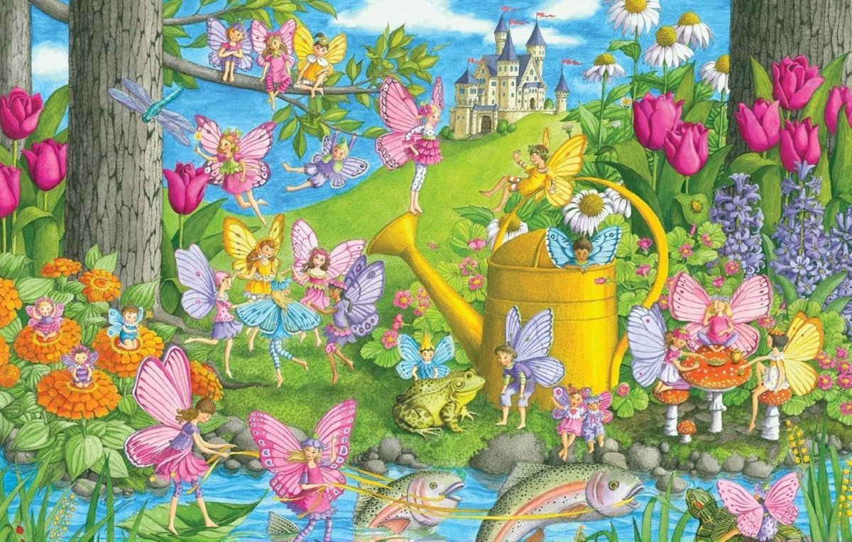 Пазл Ravensburger Страна фей (10602), 100 дет.