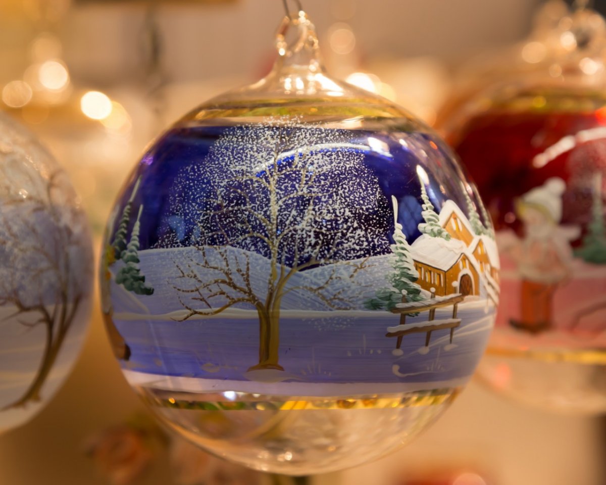 Новый год розовый