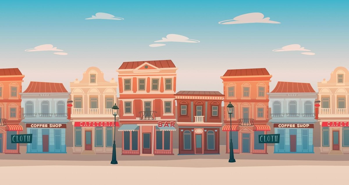 Фон города для детей