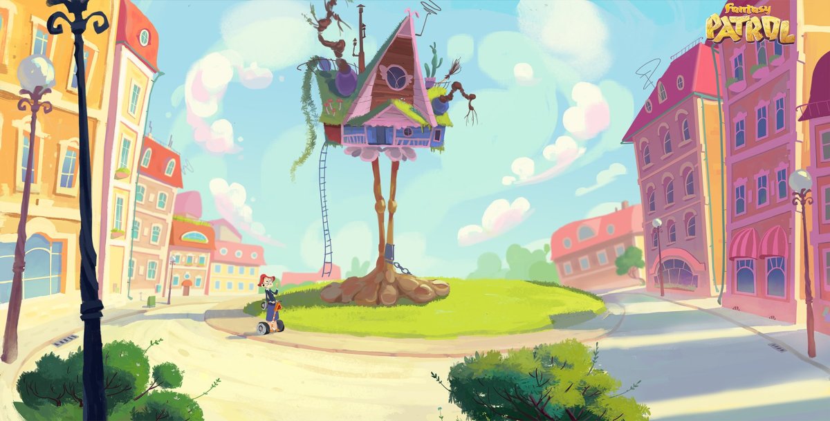 Рисуем город