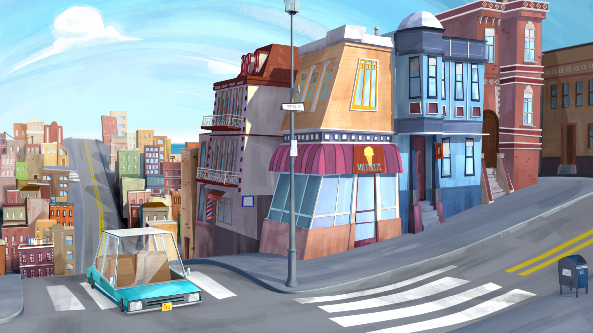 Сказочный город