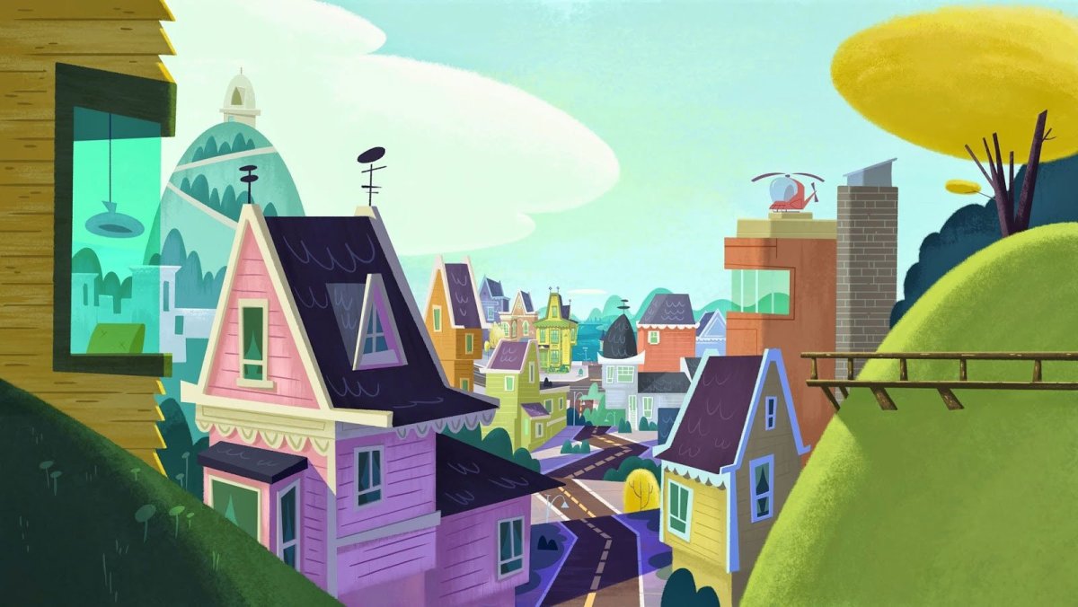 Изображение города для детей