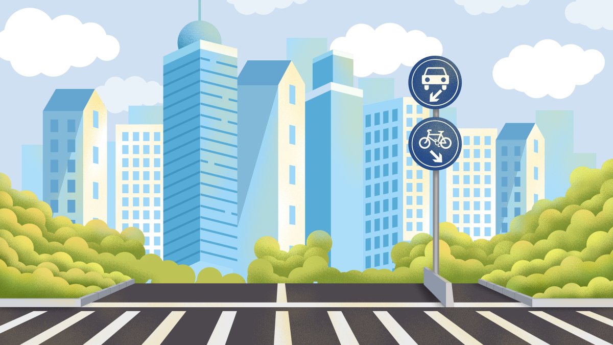 Город из мультика