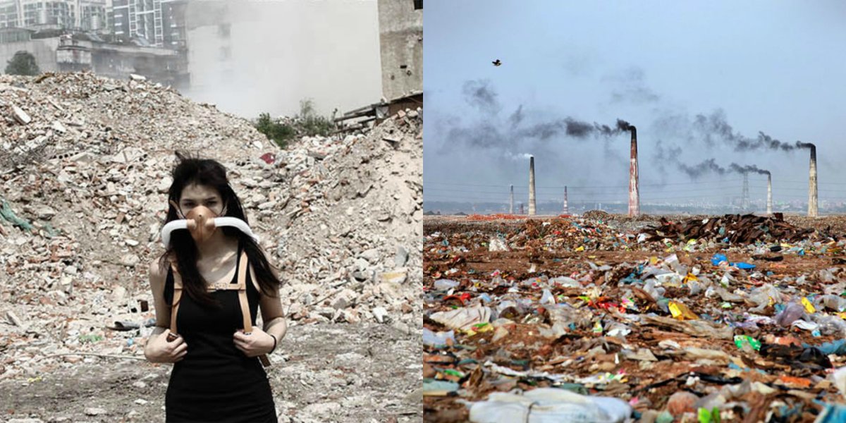 Загрязнение почвы