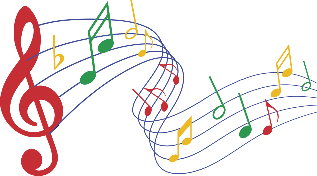 Музыкальный фон на прозрачном фоне