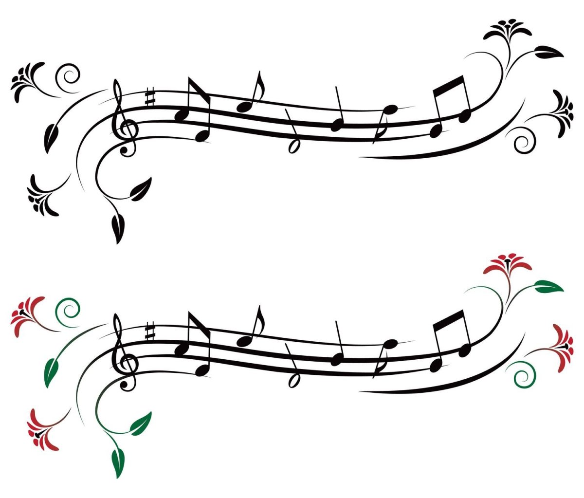 Цветные нотки