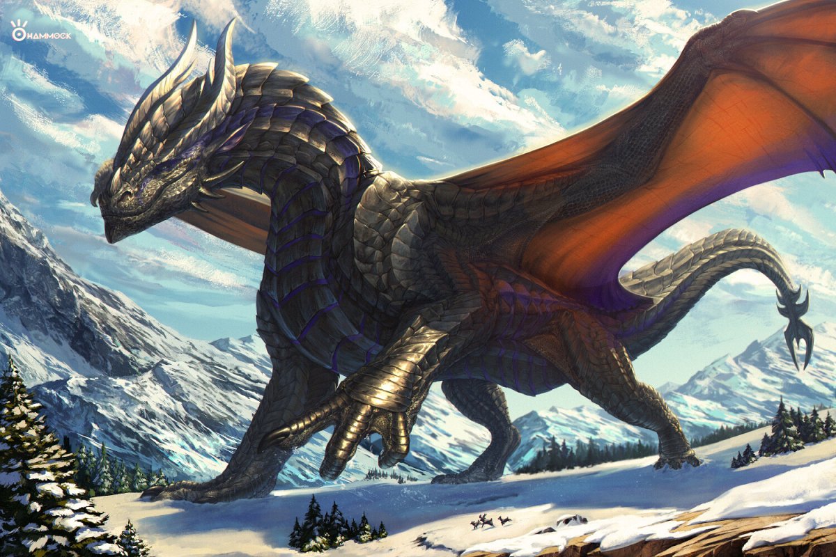 Мистические драконы