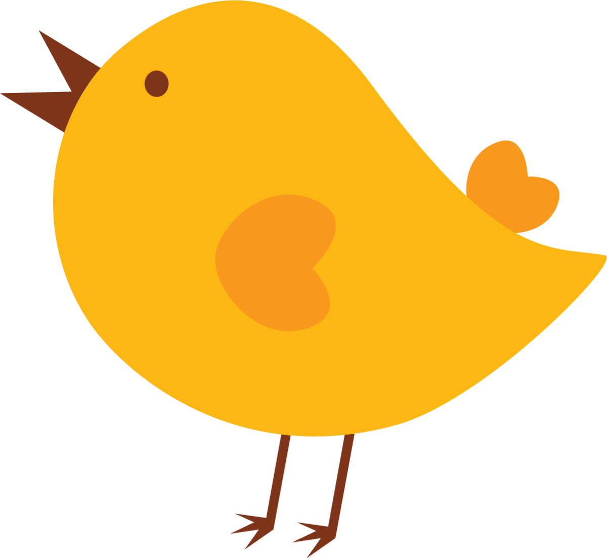 Птичка рисунок