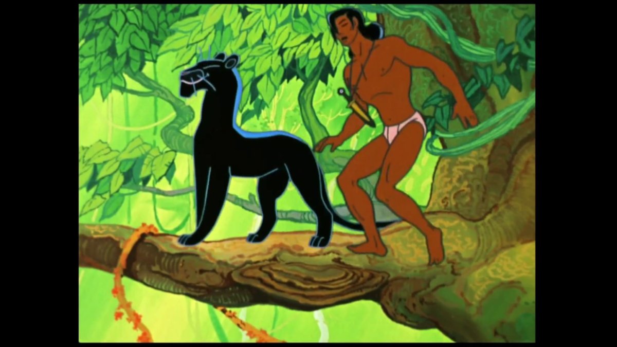 Маугли Советский мультфильм Багира
