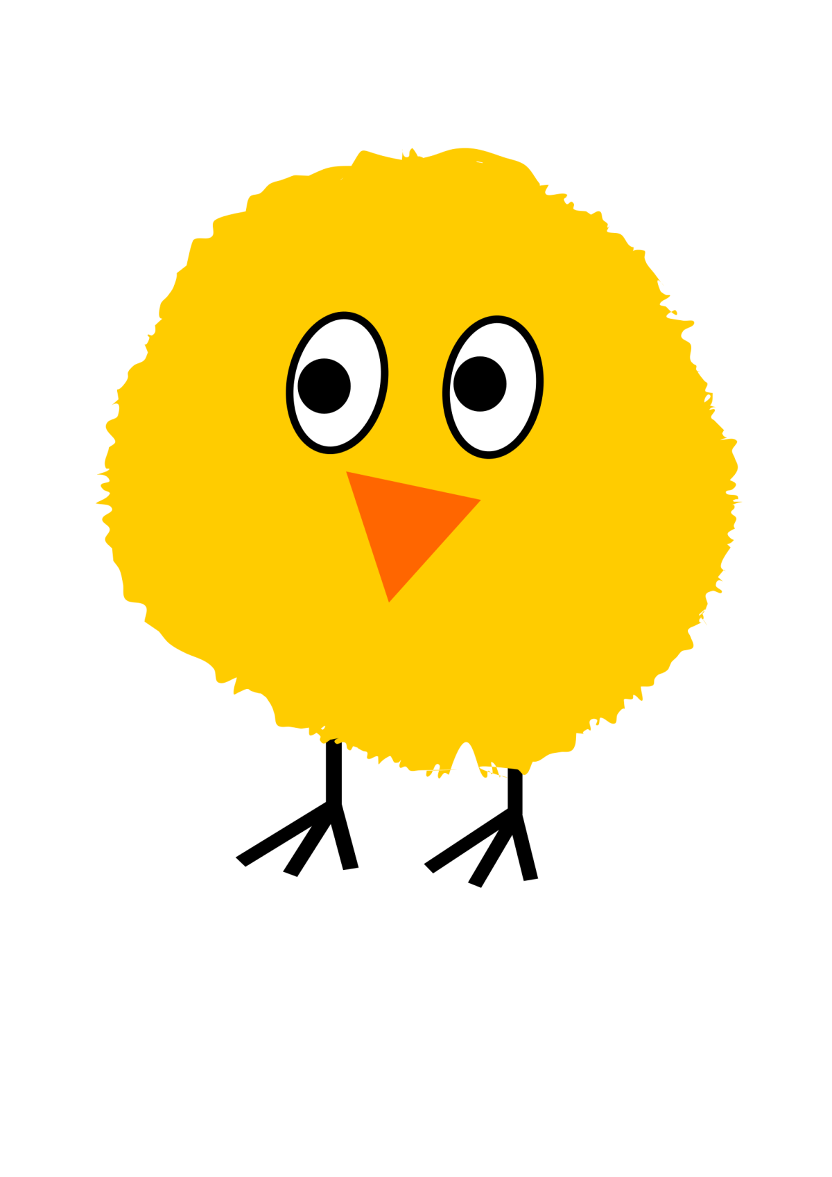 Желтенький цыпленок