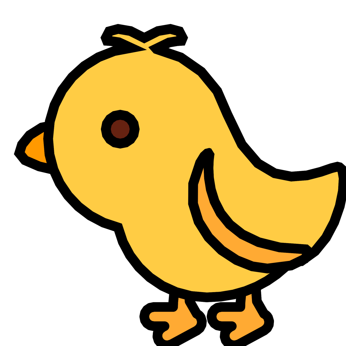 Оранжевый цыпленок