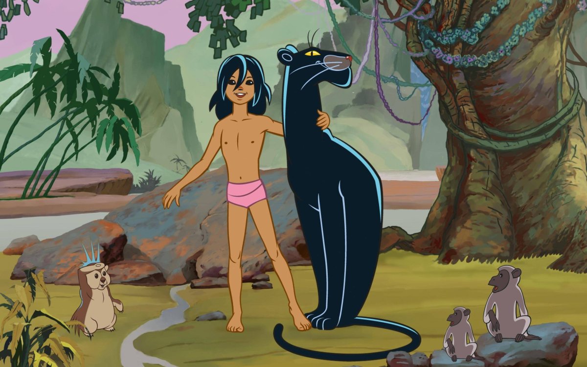 Книга джунглей мультфильм 1967