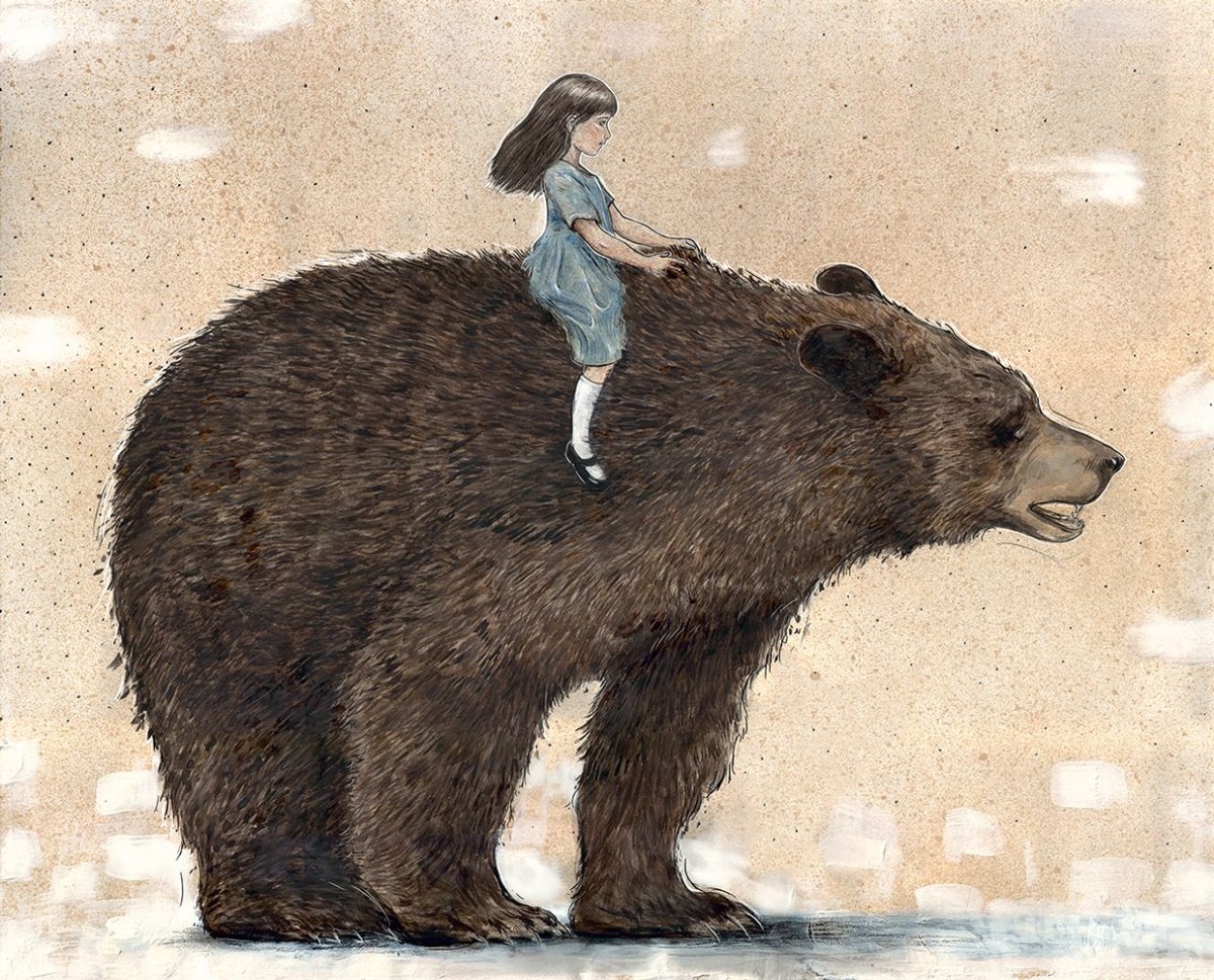 Natalie Rukavishnikova медведь