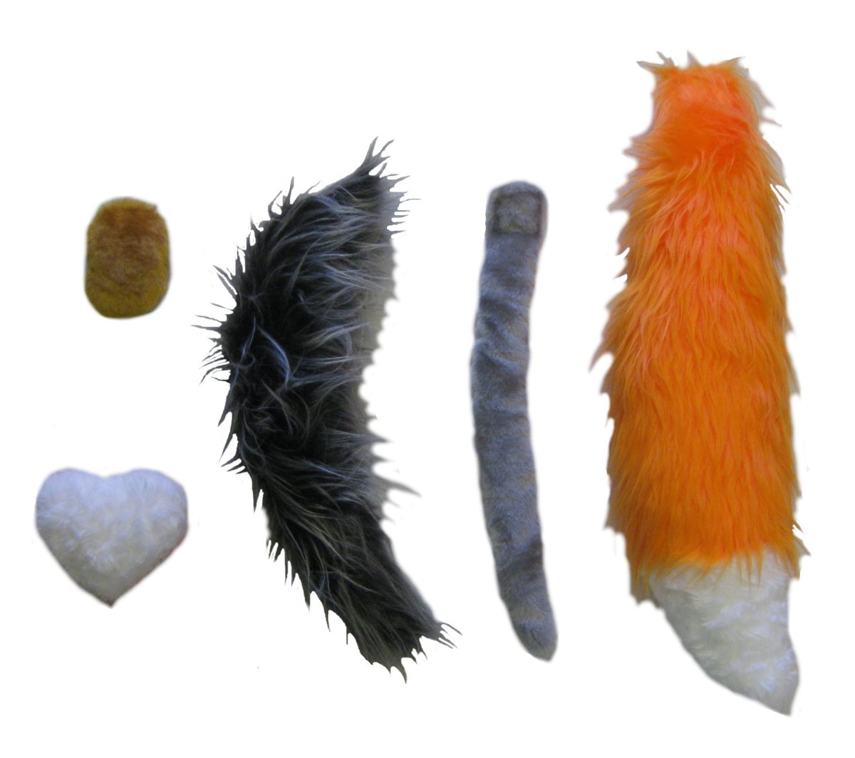 Хвосты животных для детей