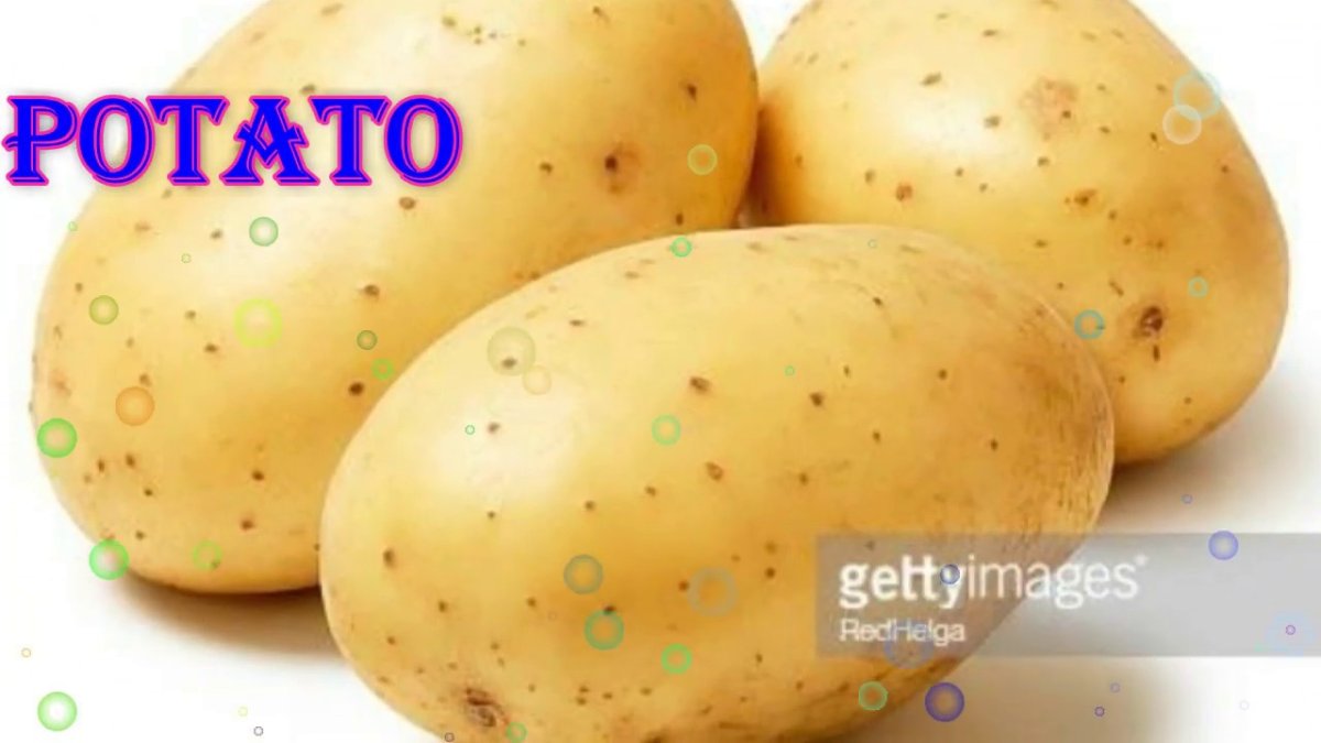 Картошка с короной