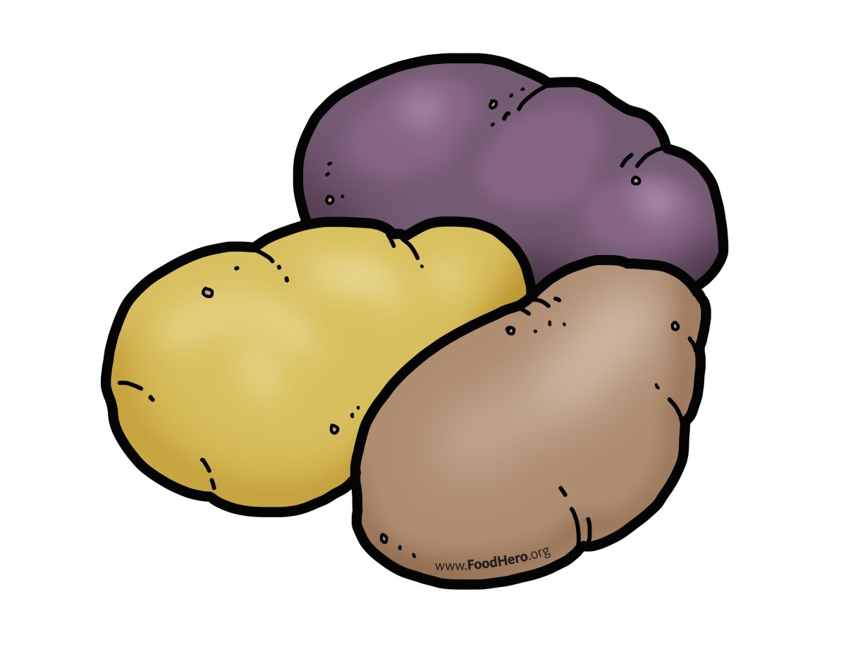 Карточки на английском картофель