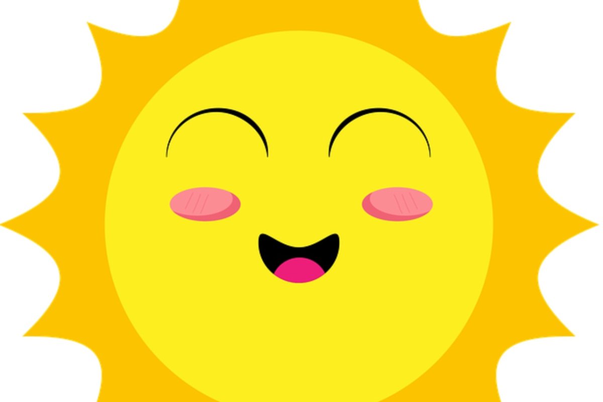 Веселое солнышко