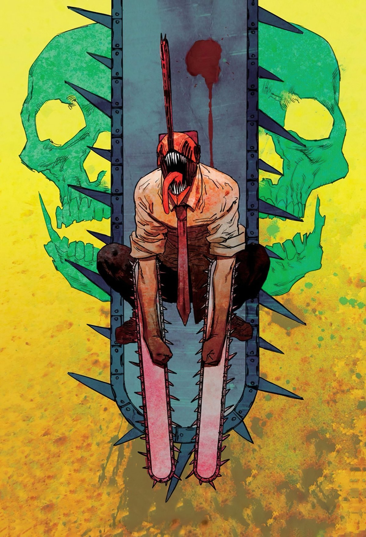 Человек бензопила аниме Денджи