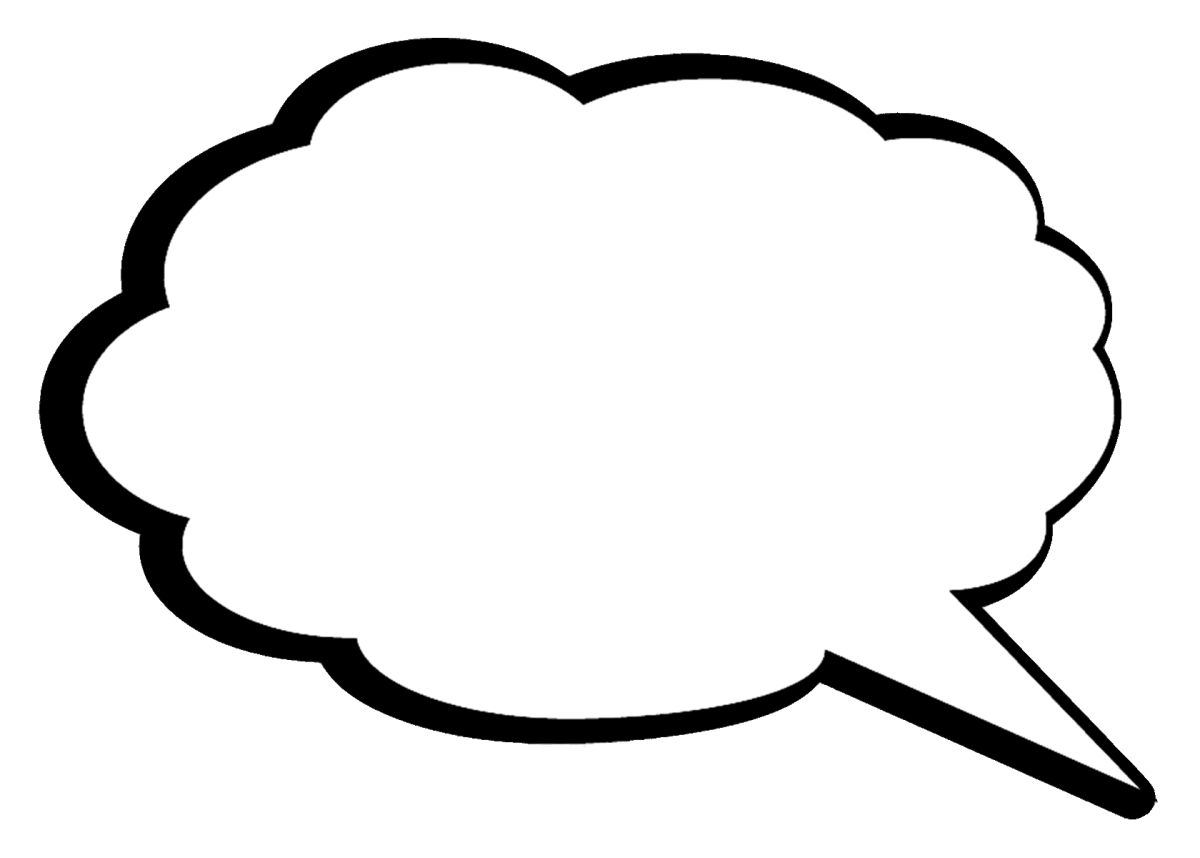 Облачко для надписи