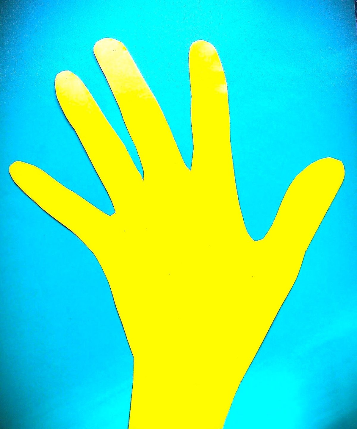 Разноцветные ладошки