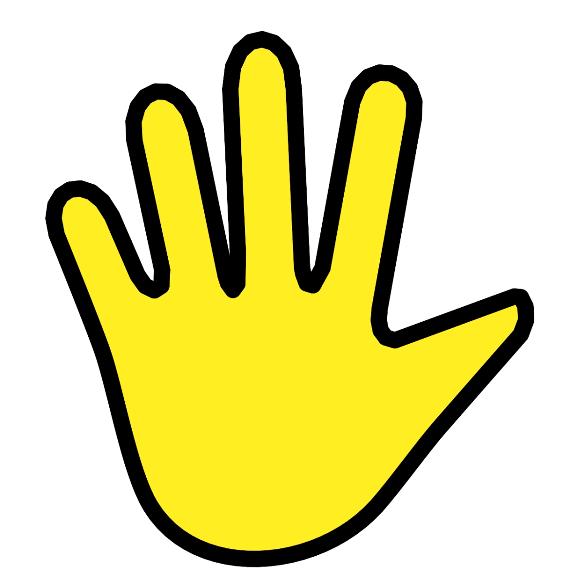 Эмодзи ладонь