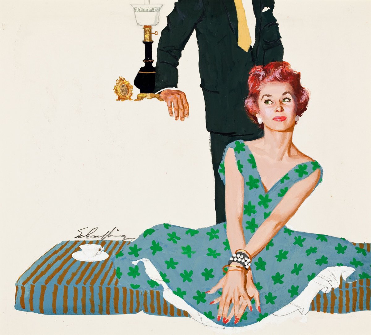 Художник пин ап Jim Schaeffing