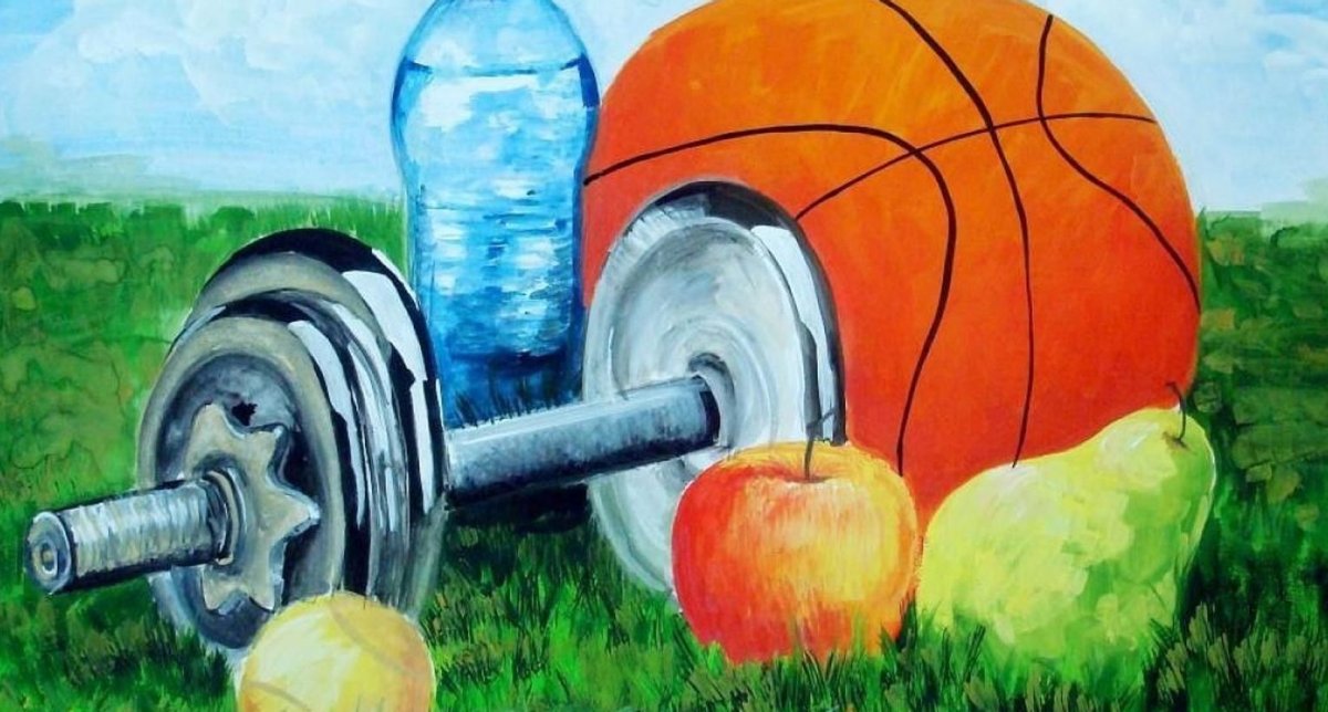 Рисунок на тему ЗОЖ