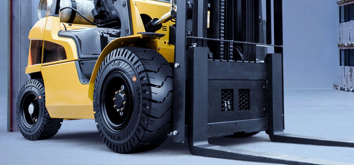 Фронтальный погрузчик вектор