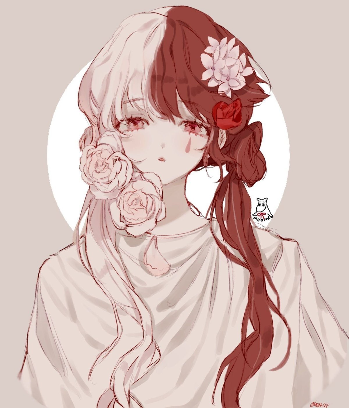 Милые арты девушек