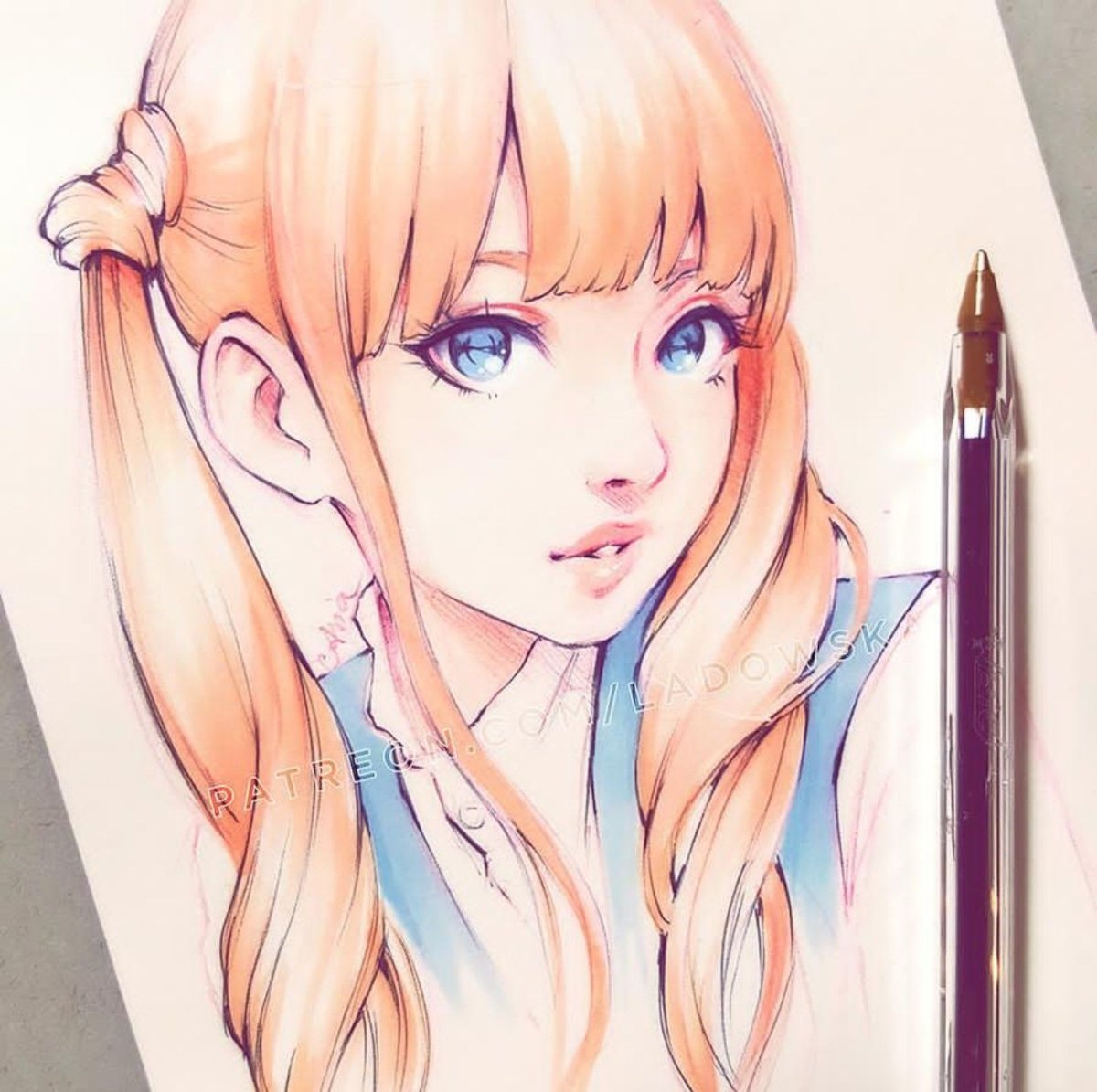 Девочка арт