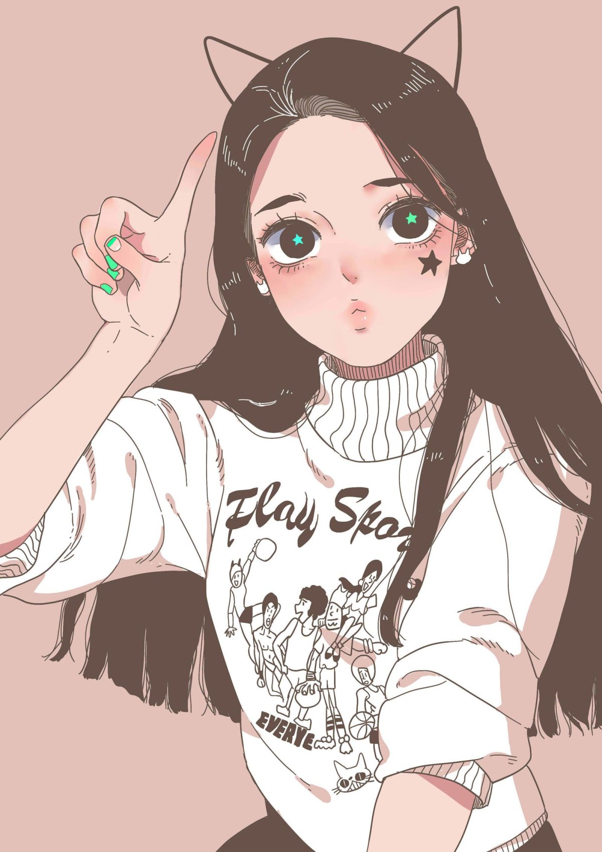 Аниме девушки милые