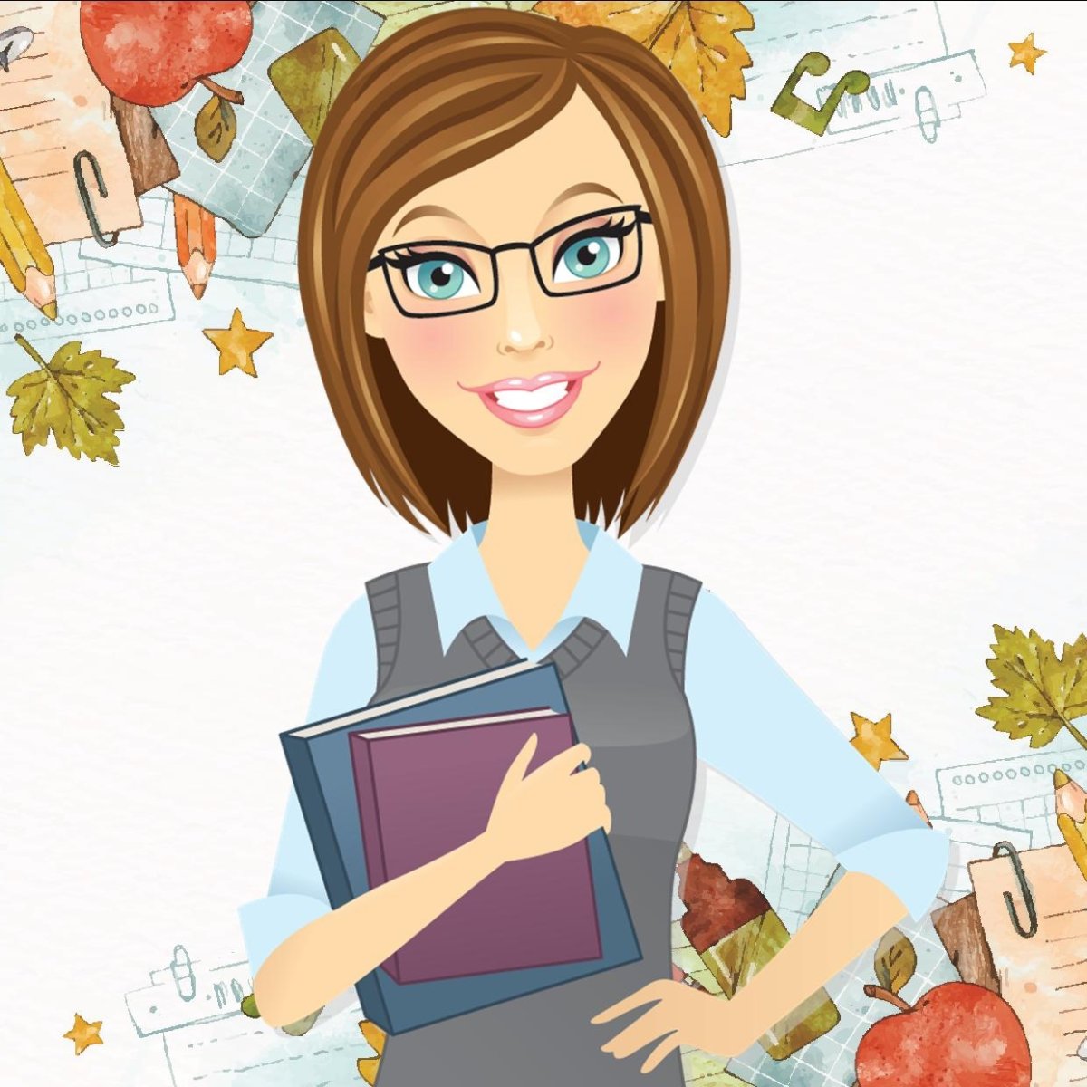 Учитель английского рисунок