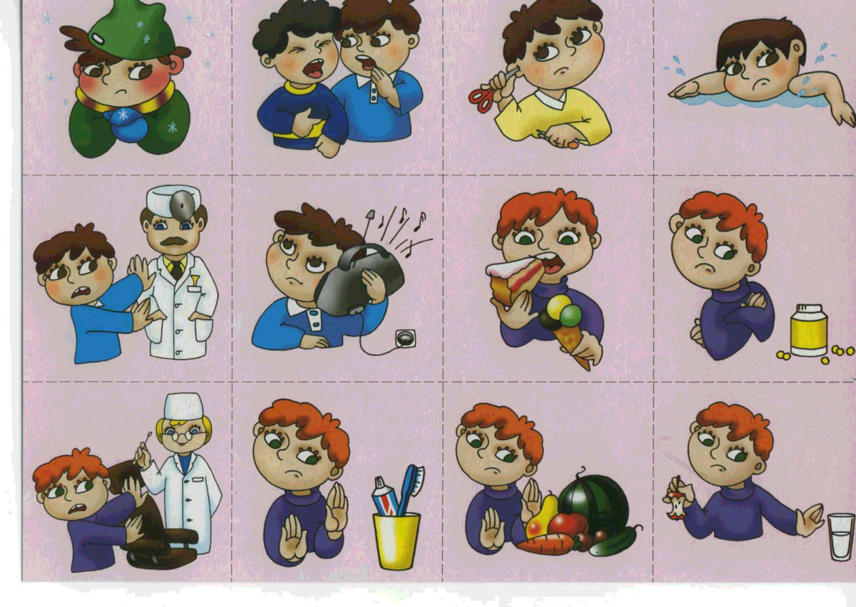 Игра лото здоровый малыш