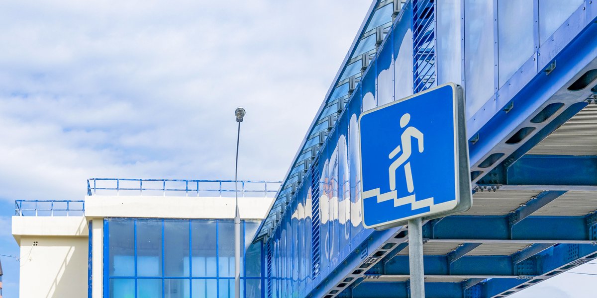 Надземный пешеходный переход Шесхарис Новороссийск