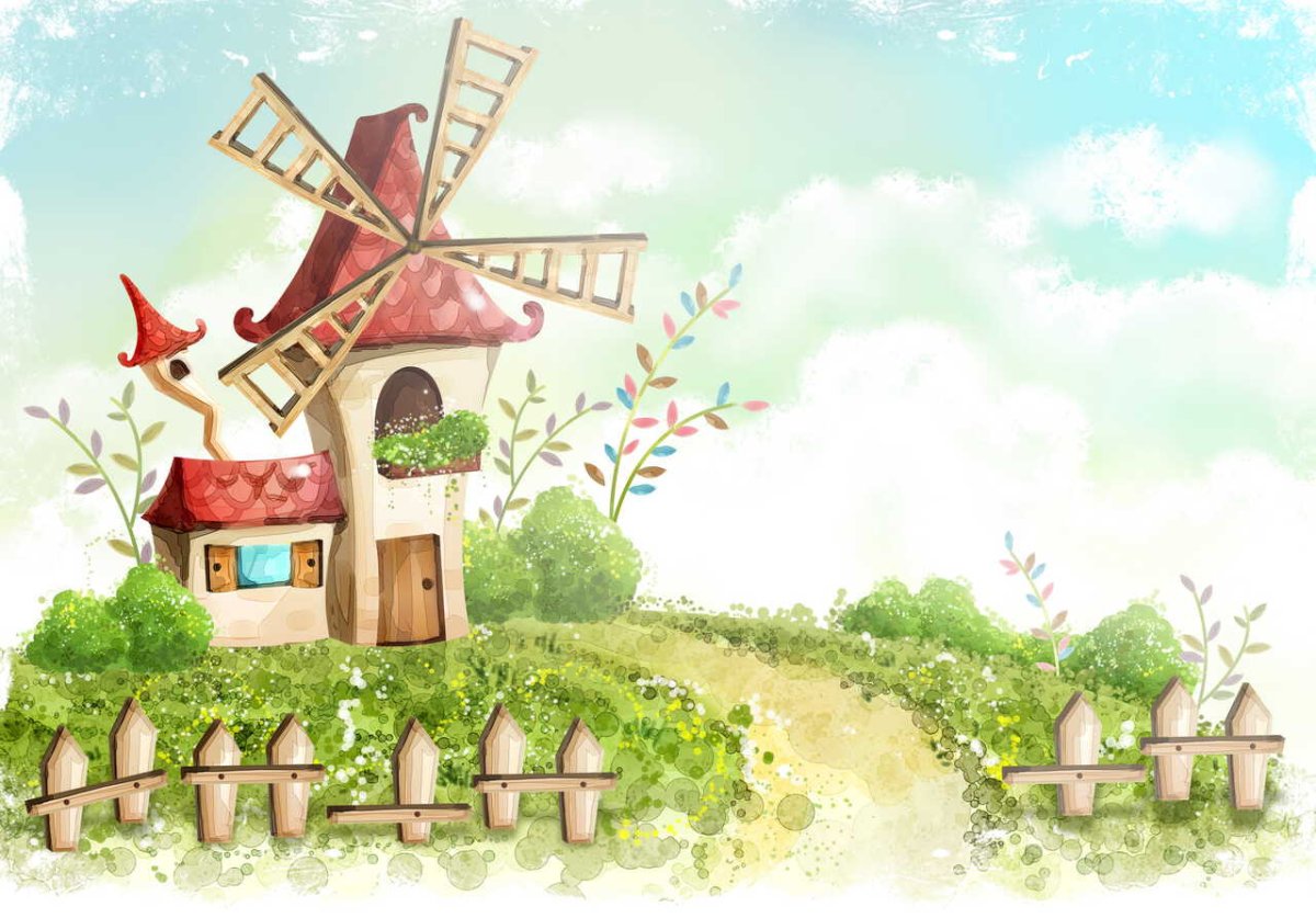 Сказочные домики картинки