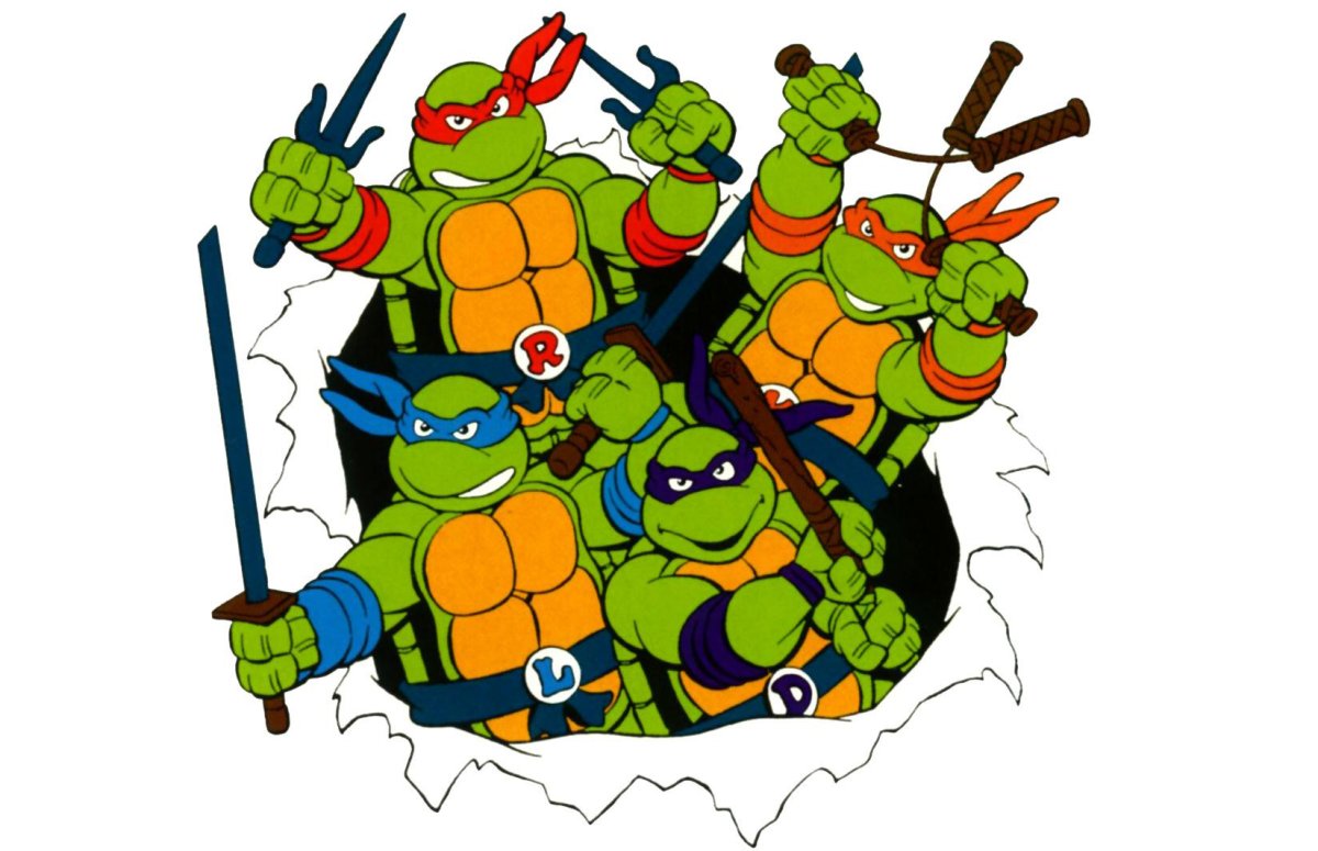Черепашки ниндзя для печати