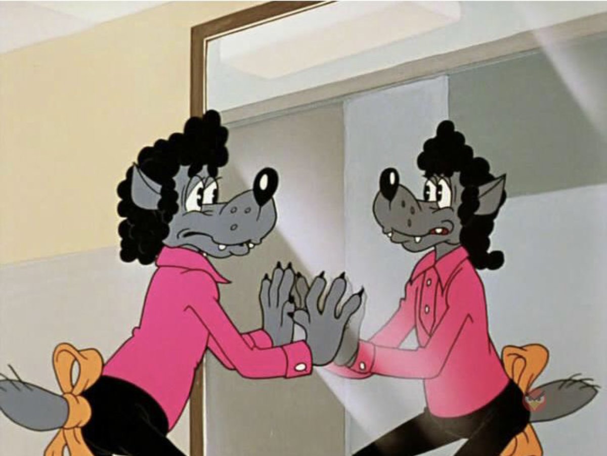 Кудрявый волк из ну погоди