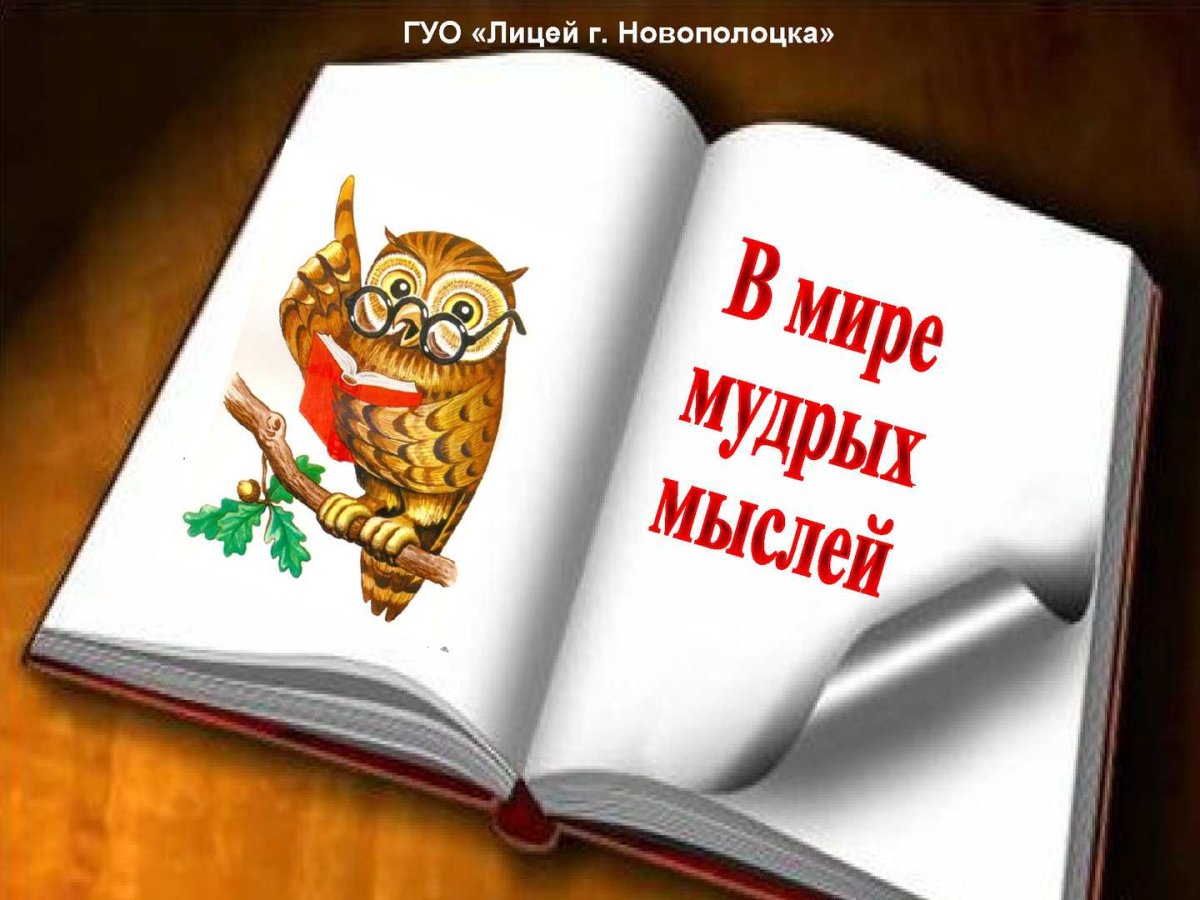 В мире мудрых мыслей
