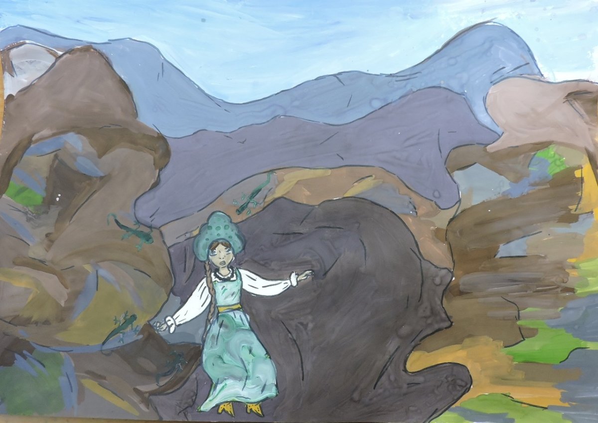 Дивный сад хозяйки медной горы