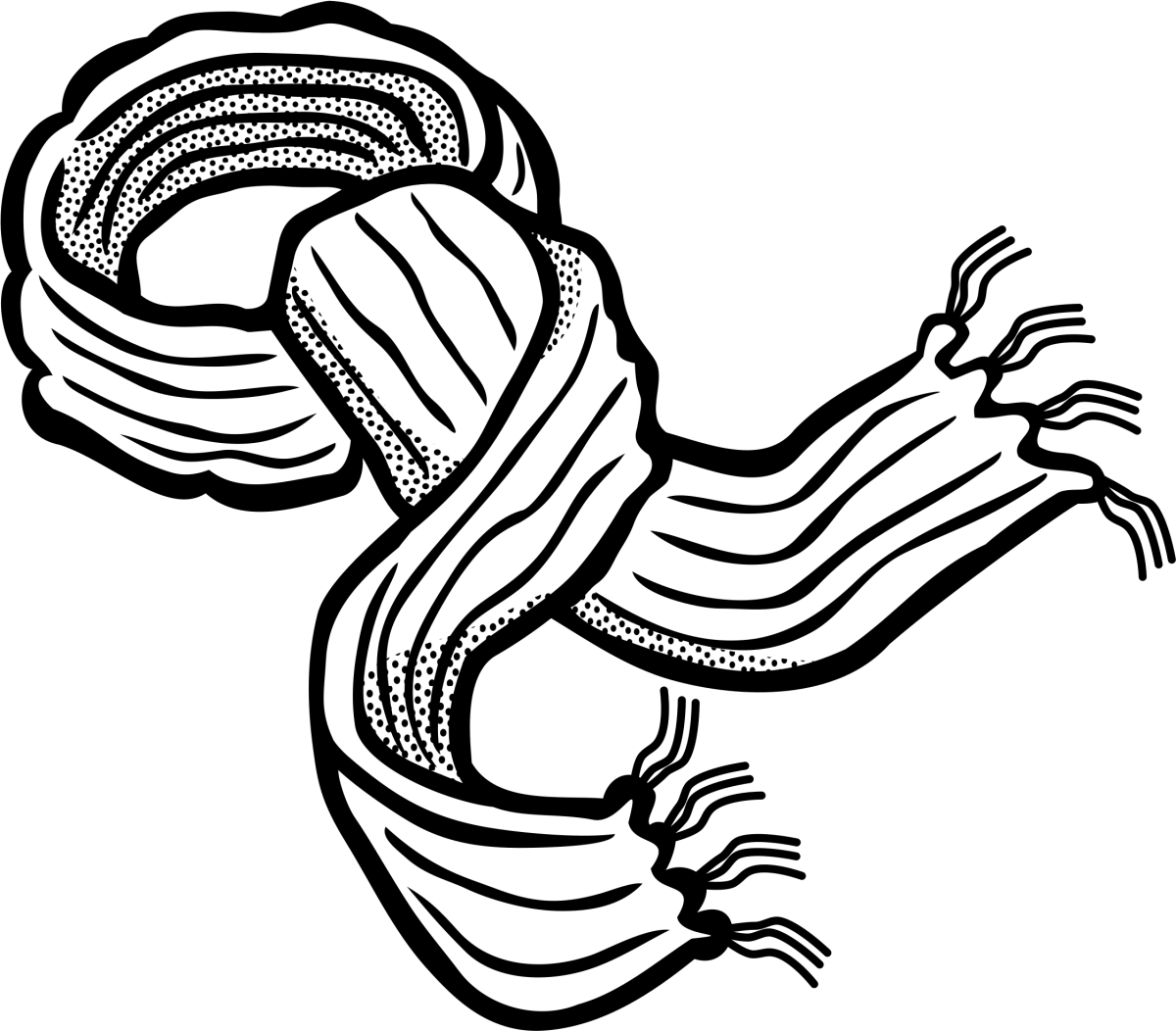 Арафатка мужская черно белая