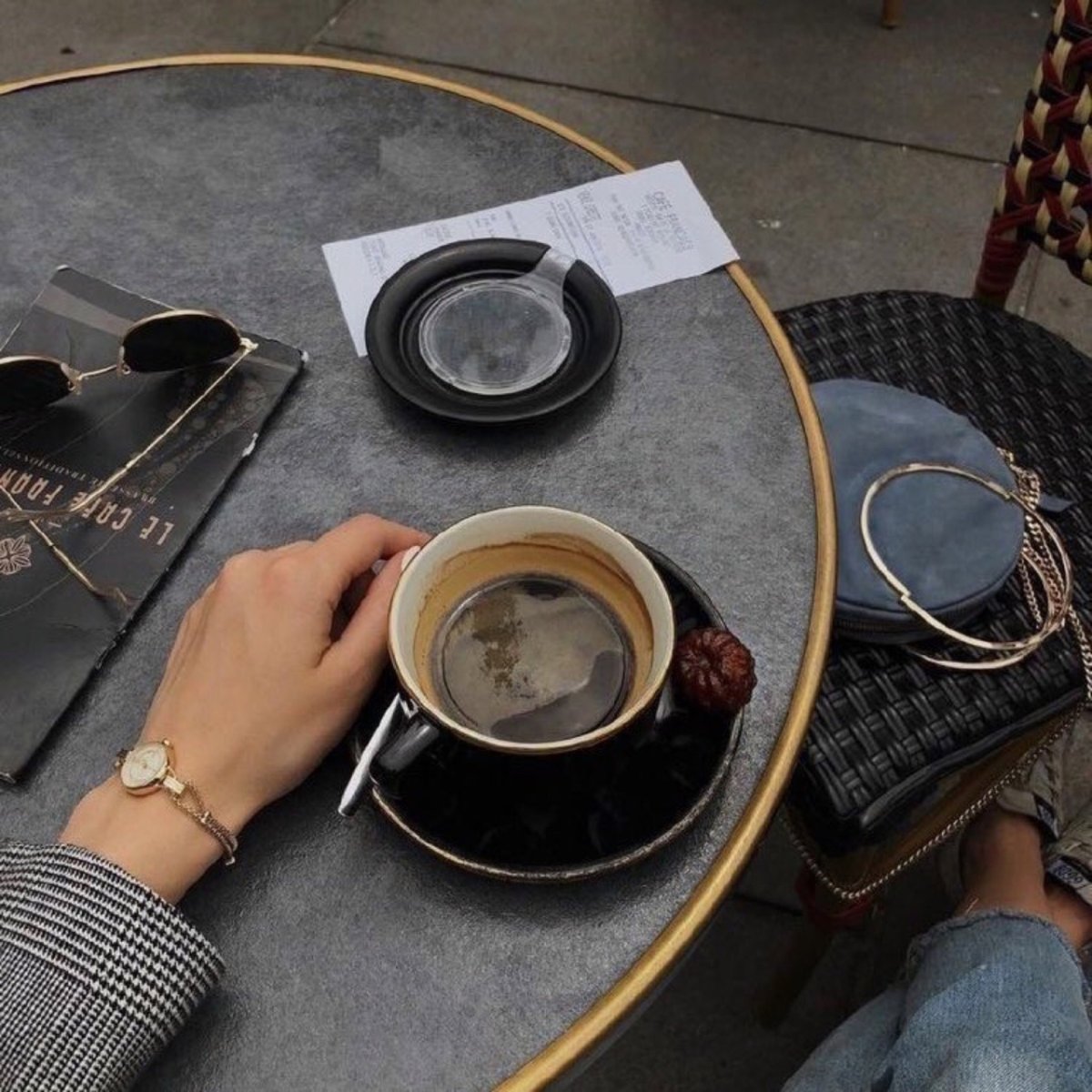 Креативные идеи с кофе на улице