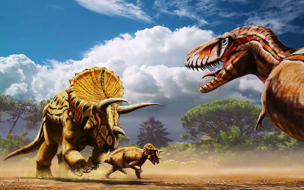 Мезозойская Эра Тираннозавр