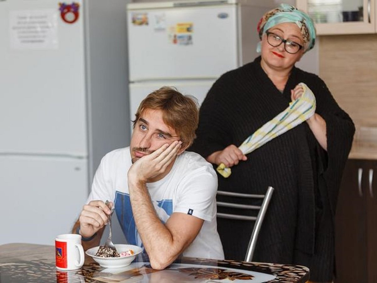 Свекровь и зять