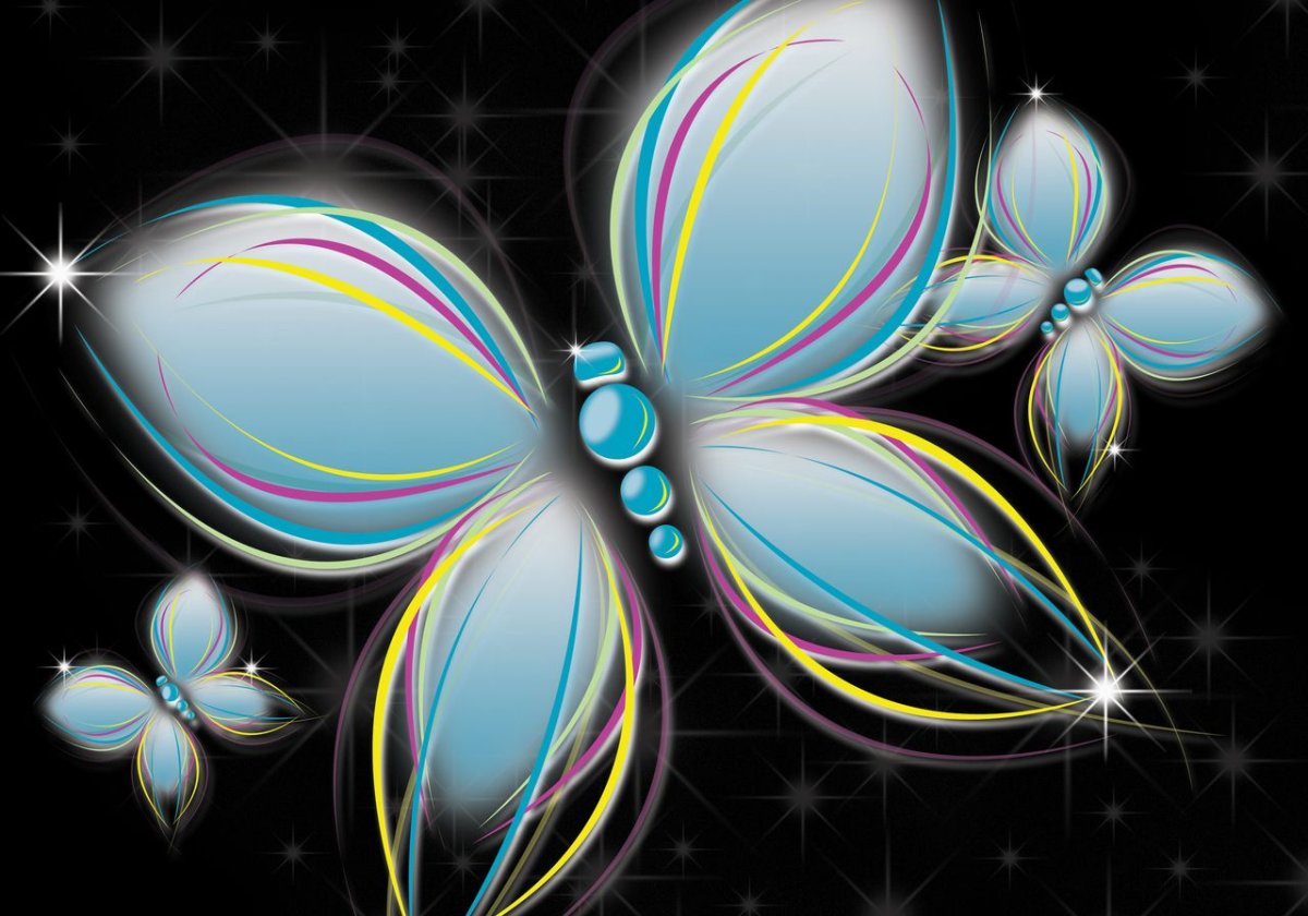 Доброй ночи с бабочками