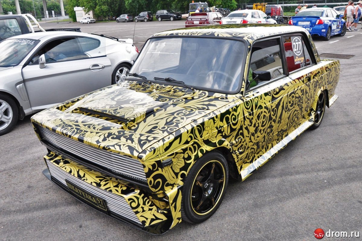 Леопардовая ВАЗ 2107