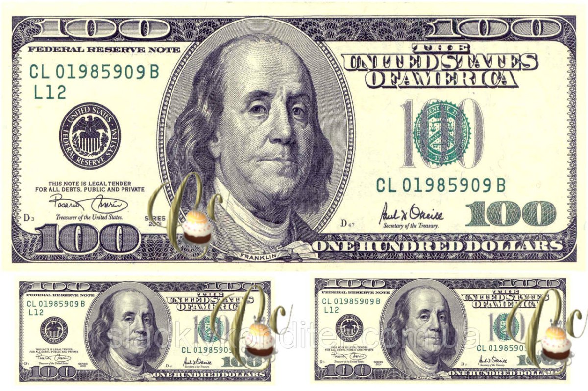 СТО долларов для печати