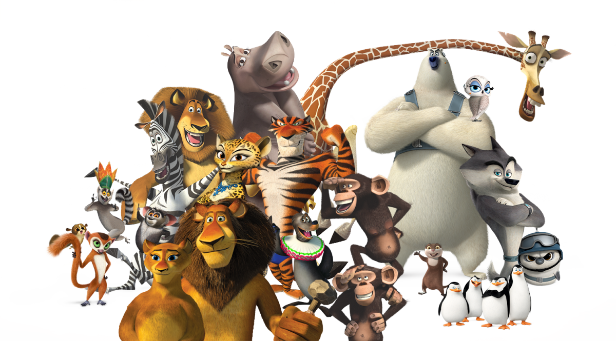 Мультик Мадагаскар 1 персонажи