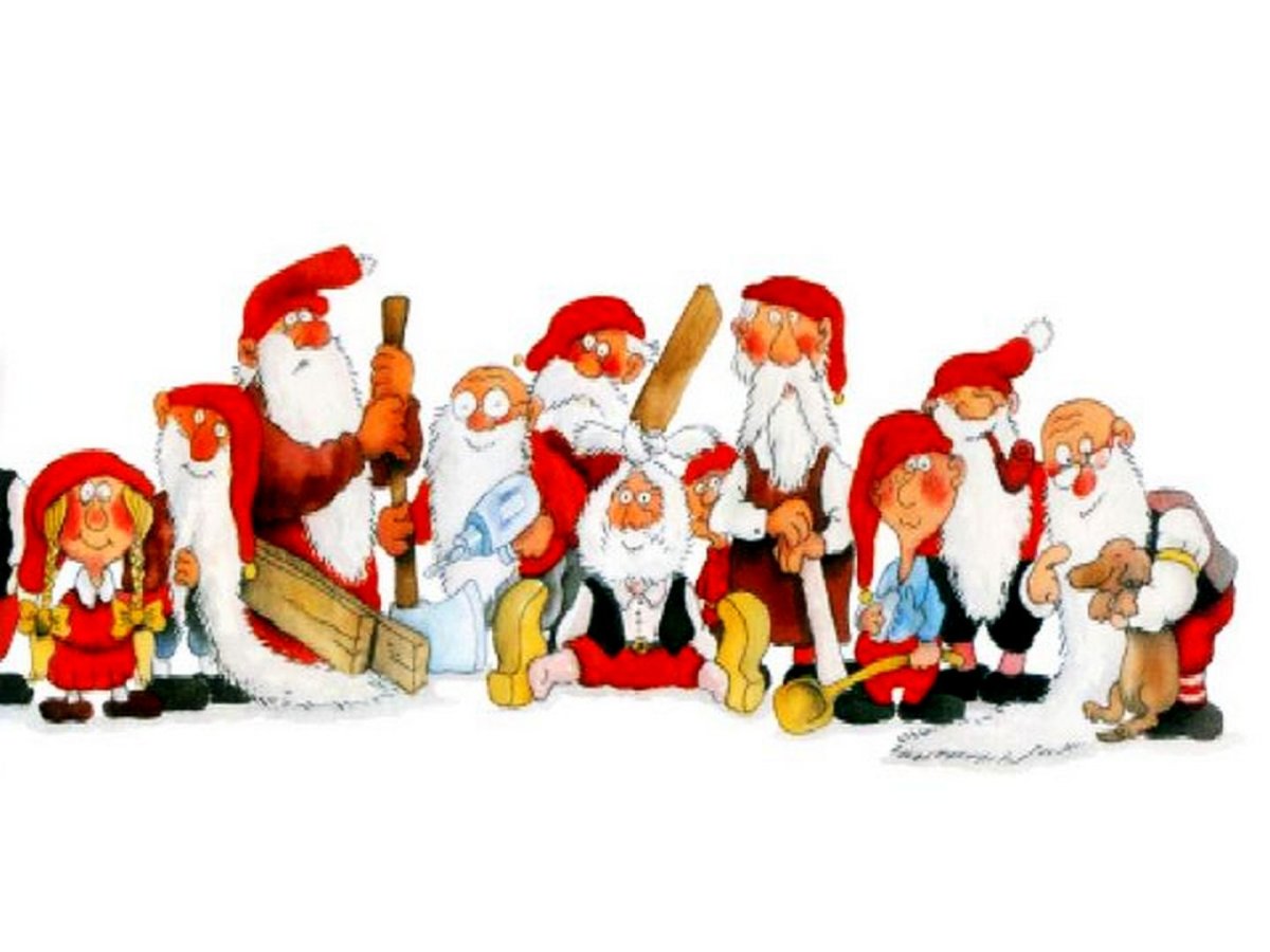 Гномы Санта Клауса